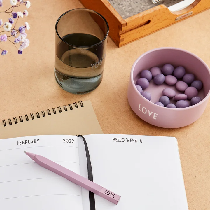 Snack Bol de Design Letters in Love / lavande