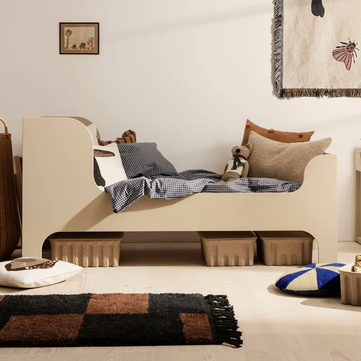 Sill Lit d'enfant de Ferm Living dans la couleur cashmere