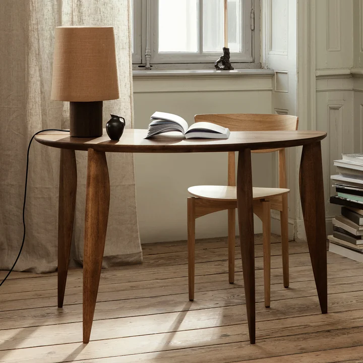 Feve - Bureau de Ferm Living dans la finition noyer