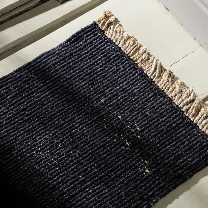 Block Paillasson de Ferm Living en couleur noir