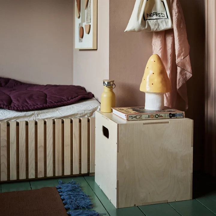 Cube Boîte de rangement de Nofred