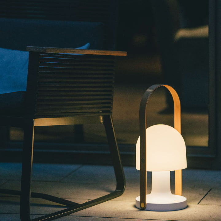 FollowMe Plus Outdoor Akku LED lampe de table de marset