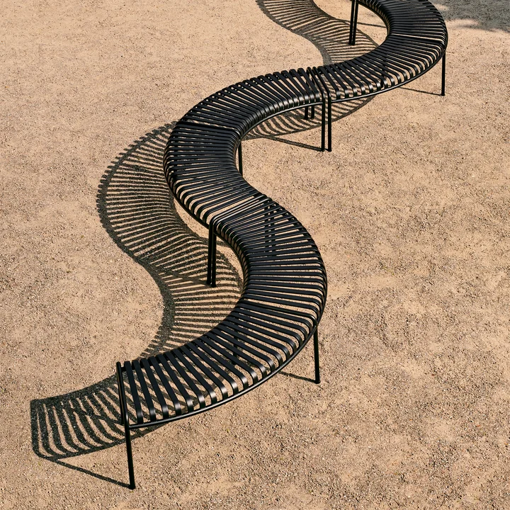 Palissade Park Bench de HAY dans la couleur anthracite