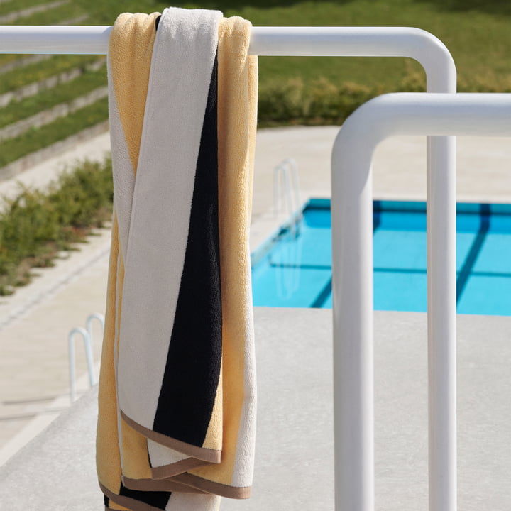 Trio Serviette de bain de Hay dans la couleur jaune