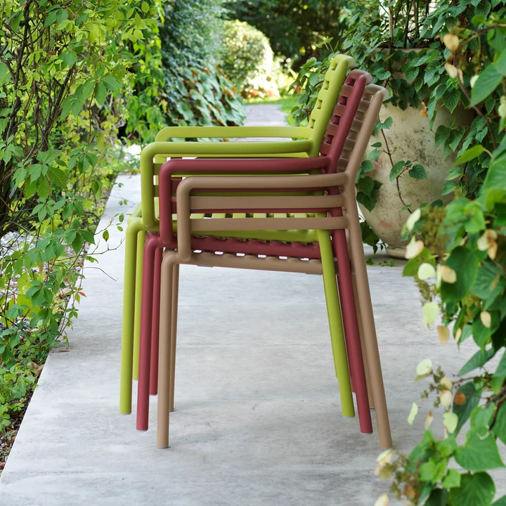 Doga Chaise avec accoudoirs de Nardi