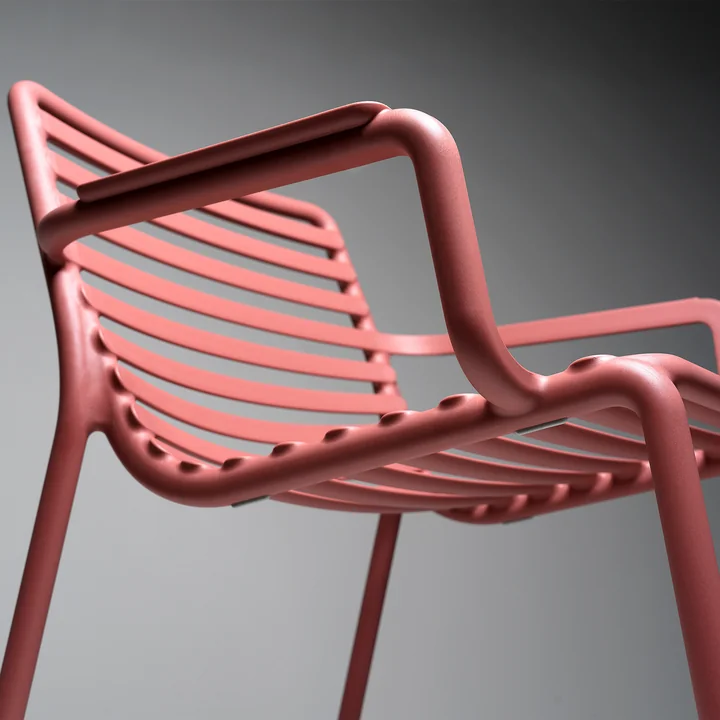 Doga Relax Fauteuil de jardin de Nardi en couleur marsala