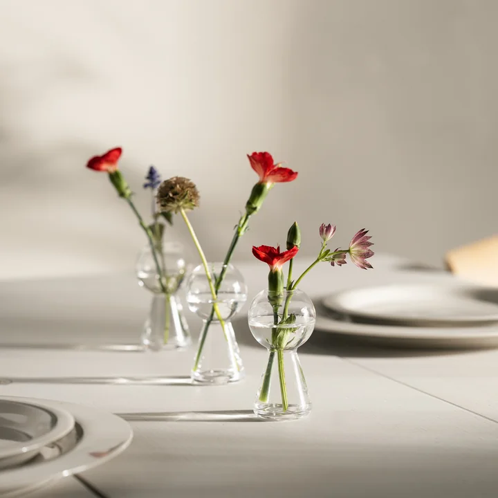 Bon Bon Vase Mini, transparent de Design House Stockholm