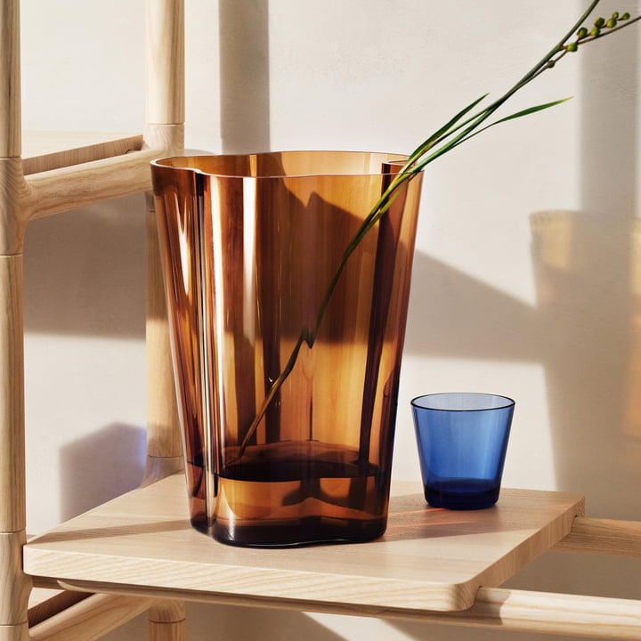 Aalto Vase Finlandia, Cuivre de Iittala