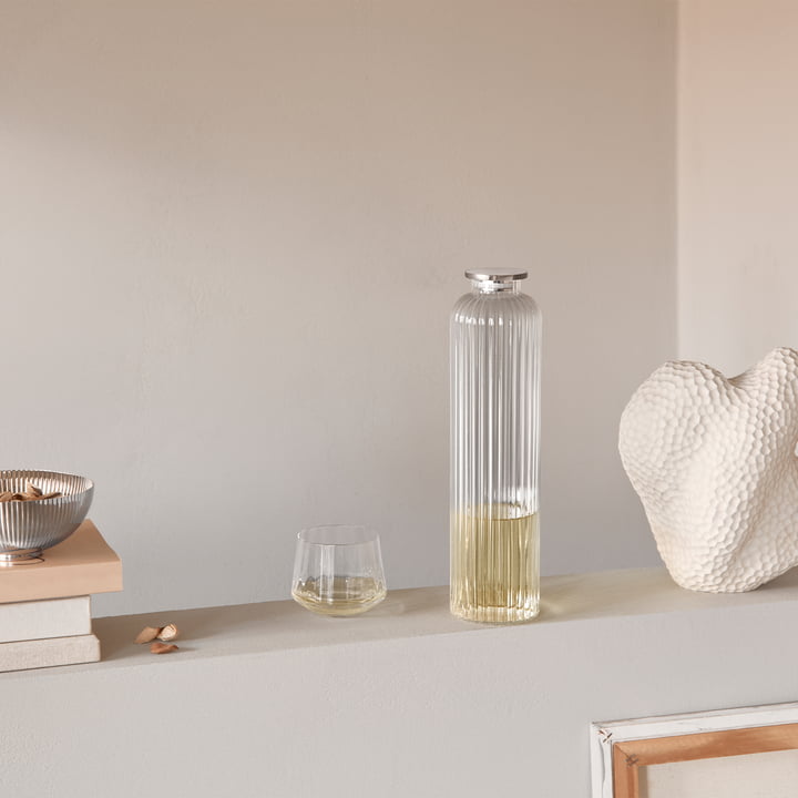 Bernadotte Carafe en verre de Georg Jensen