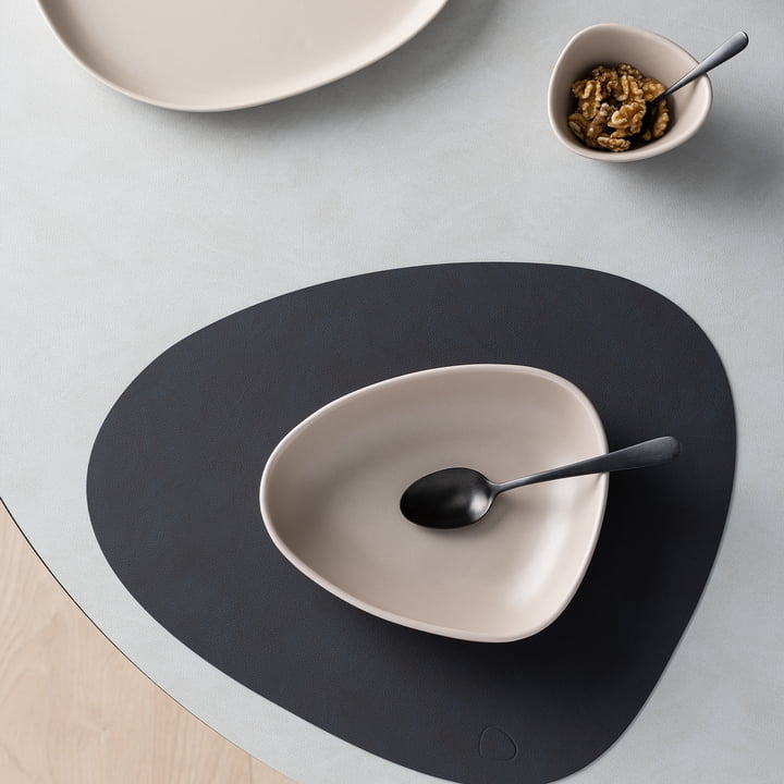 Curve Stoneware Assiette de LindDNA