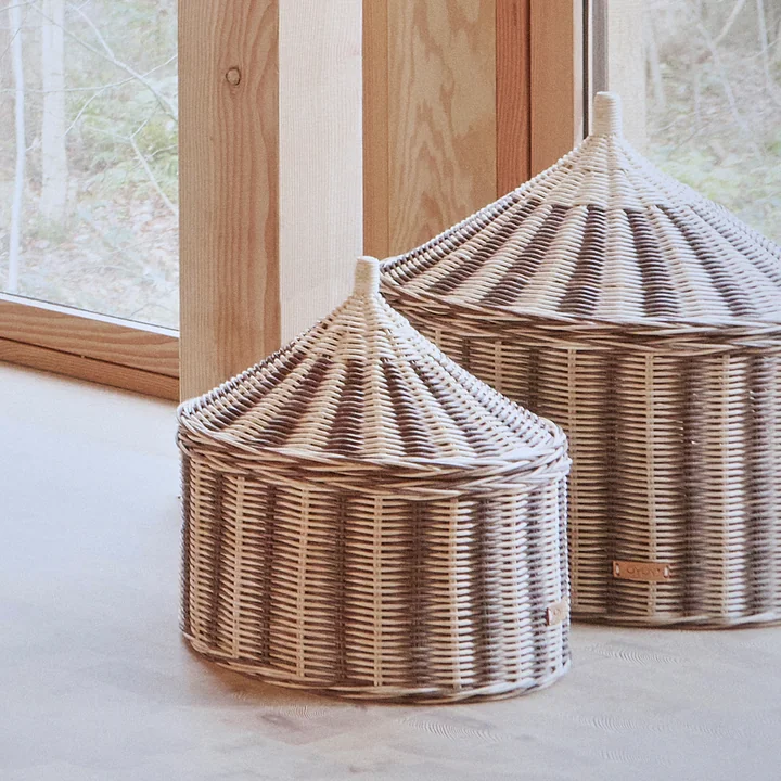OYOY - Circus Panier de rangement, nutmeg