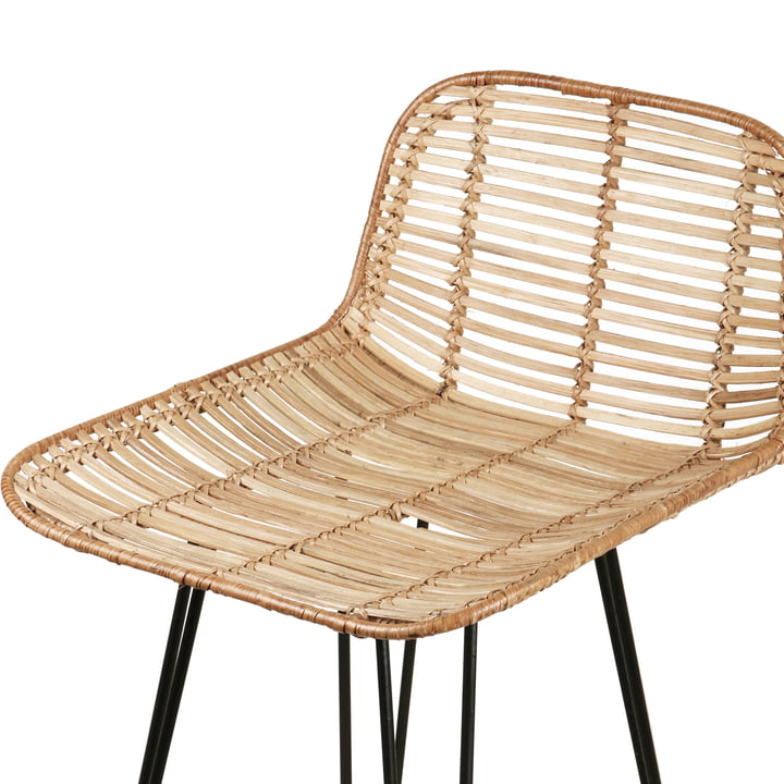 Rattan Chaise de bar de HKliving en version nature