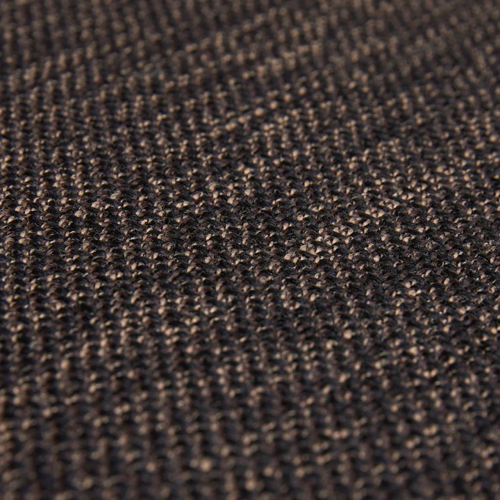 Silo Tabouret de Hübsch Interior en couleur noir