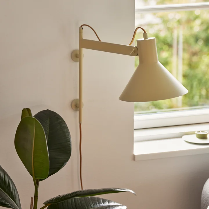 Studio Applique murale de Hübsch Interior dans la couleur beige