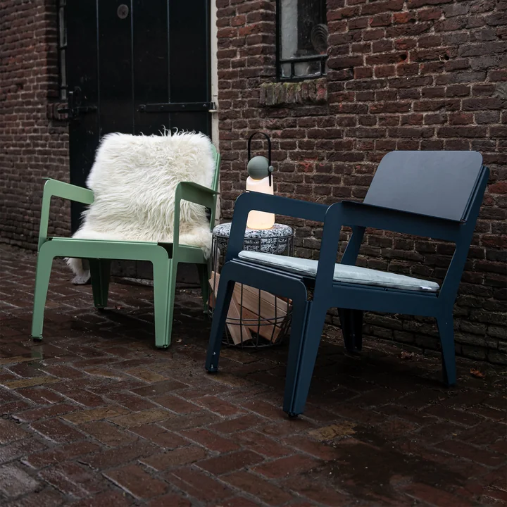 Bended Lounger Outdoor -chaise longue de Weltevree