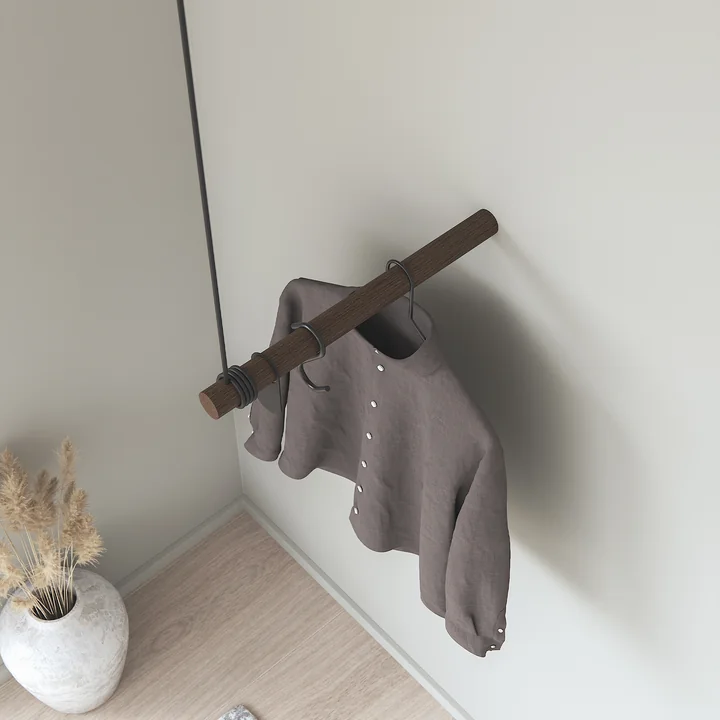 Le portemanteau mural Wall Swing de Lind DNA