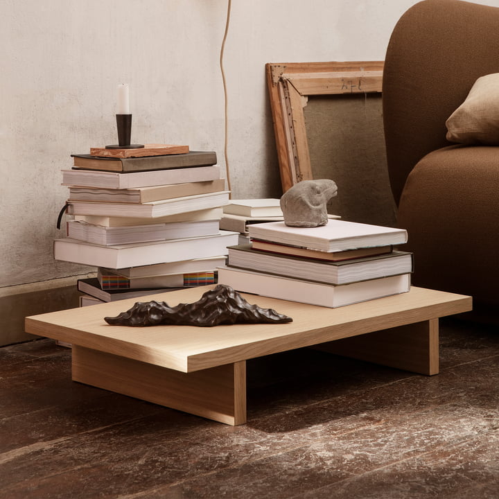 Kona Table d'appoint, 47,5 x 78 cm, naturel de ferm living