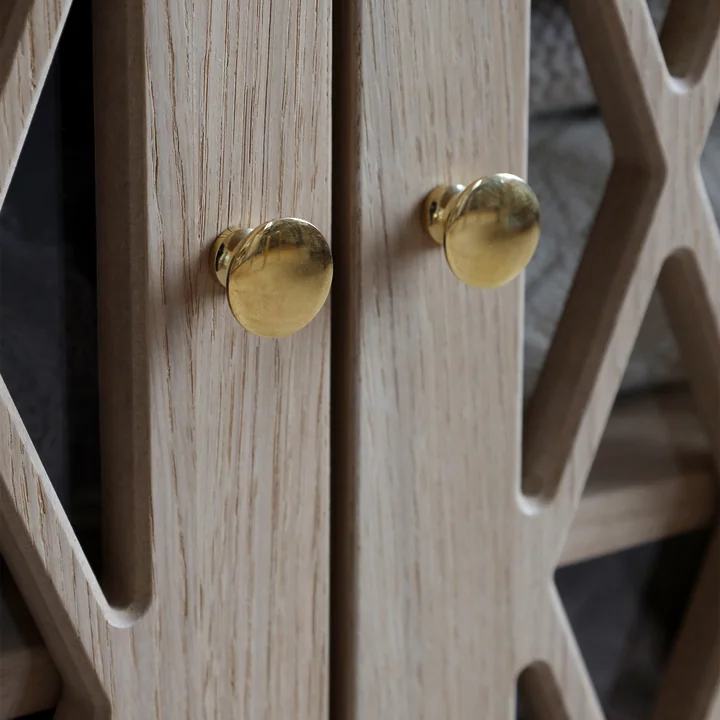 Harlequin Table à langer de Cam Cam Copenhagen dans la finition Chêne