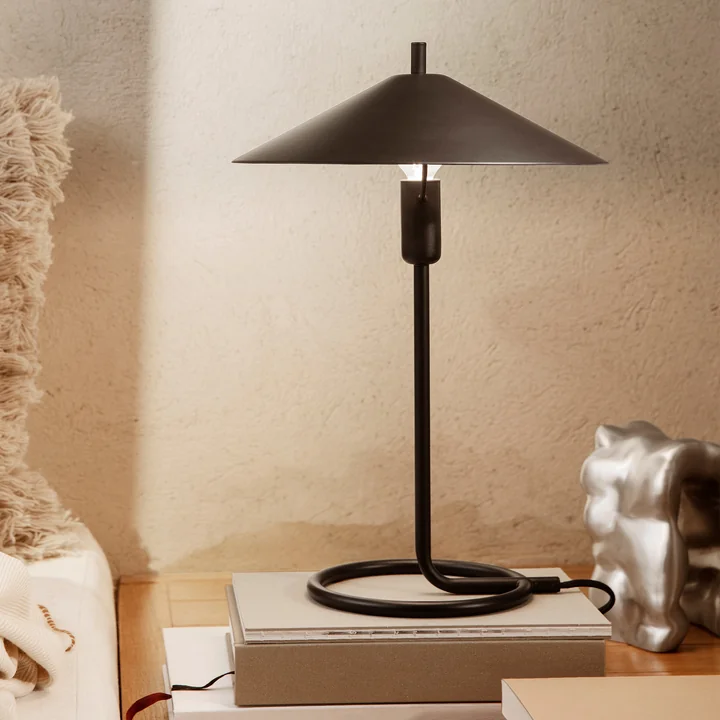 Filo Lampe de table, noir de Ferm Living