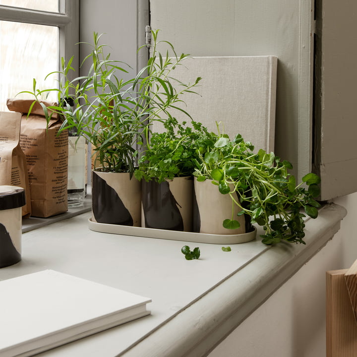 ferm Living - Inlay Pots à herbes aromatiques