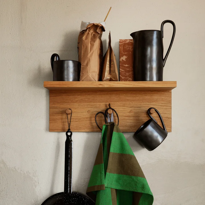 Place Etagère murale, Small, Chêne de Ferm Living
