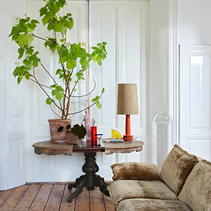 Retro Pied de lampe de table avec abat-jour de HKliving