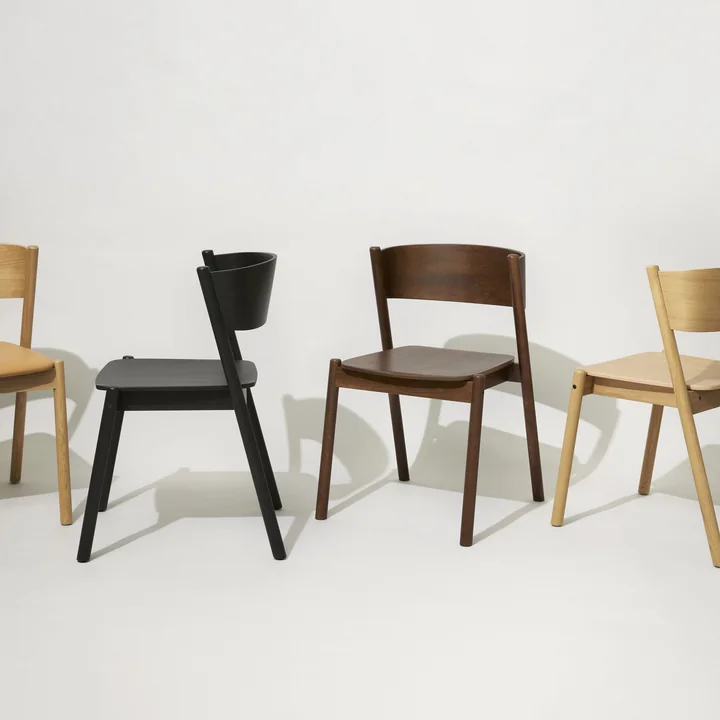 Oblique Chaise de Hübsch Interior