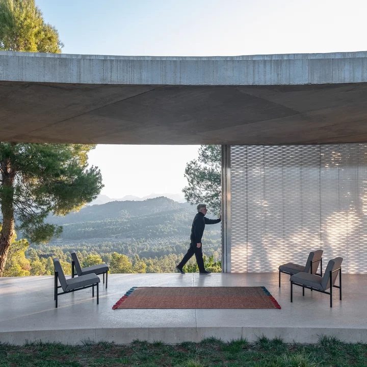 Re-rug Tapis en laine Dhurrie de nanimarquina