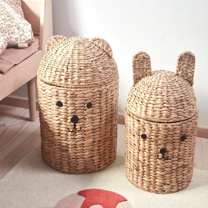 Ours & Lapin Panier de rangement de OYOY