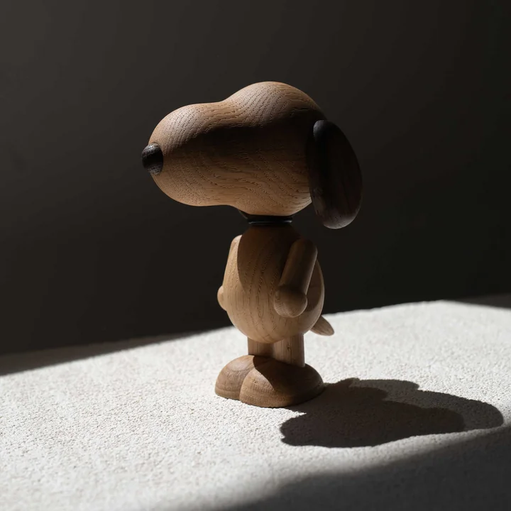 Snoopy Figurine en bois de boyhood