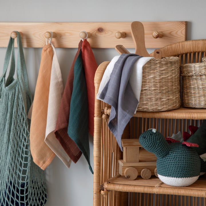 Les gants de toilette de Sebra