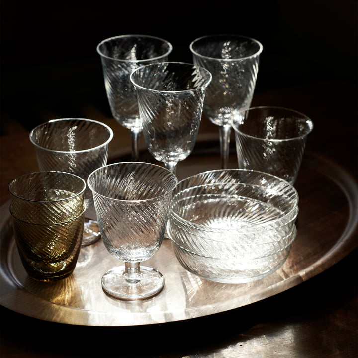 Collect Verres et coupes en verre, clairs de & Tradition