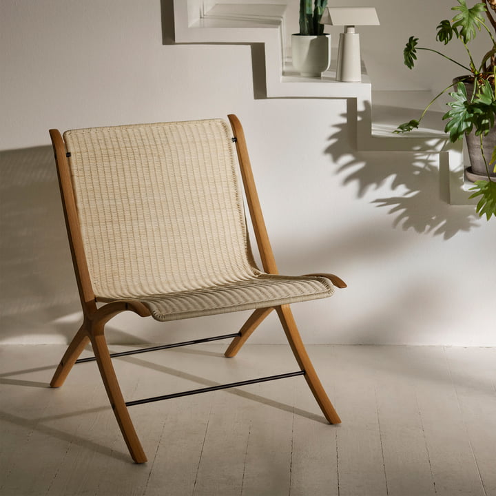 X HM10 Lounge Chair, chêne laqué de & Tradition