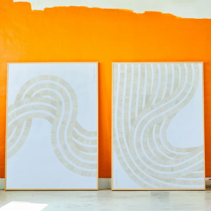 Entropy Sand Poster de Paper Collective