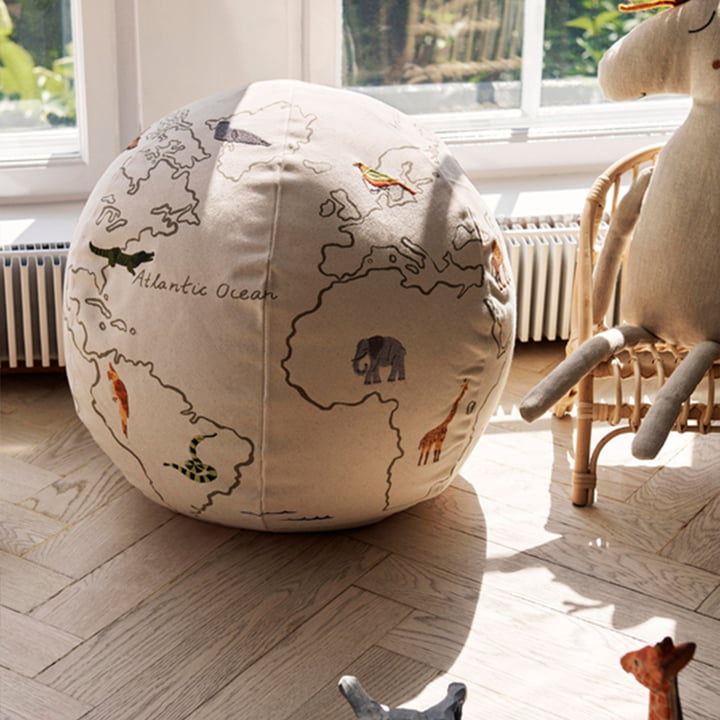 The World Pouf de ferm Living