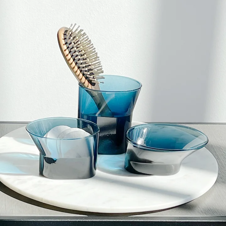 Cala Accessoires de salle de bain de XLBoom dans la couleur bleue