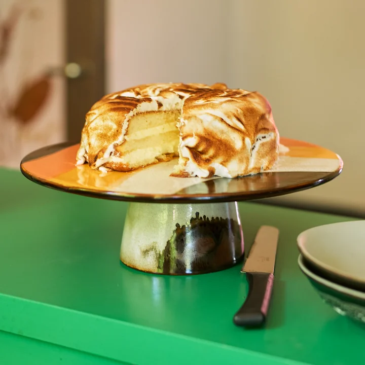 70's Bol avec pied de HKliving dans la version retro wave