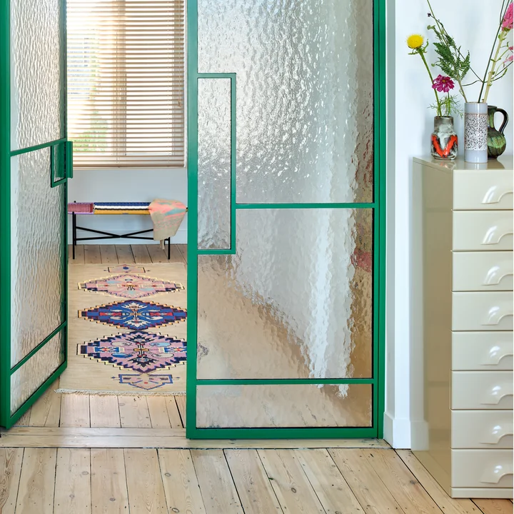 Tapis de laine tissé à la main, 90 cm x 265 cm, oriental de HKliving