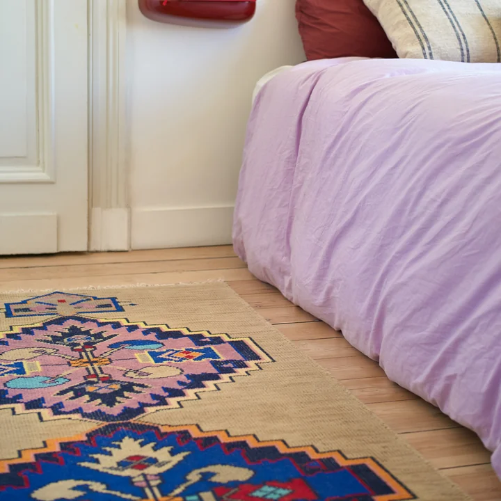 Tapis de laine tissé à la main, 90 cm x 265 cm, oriental de HKliving