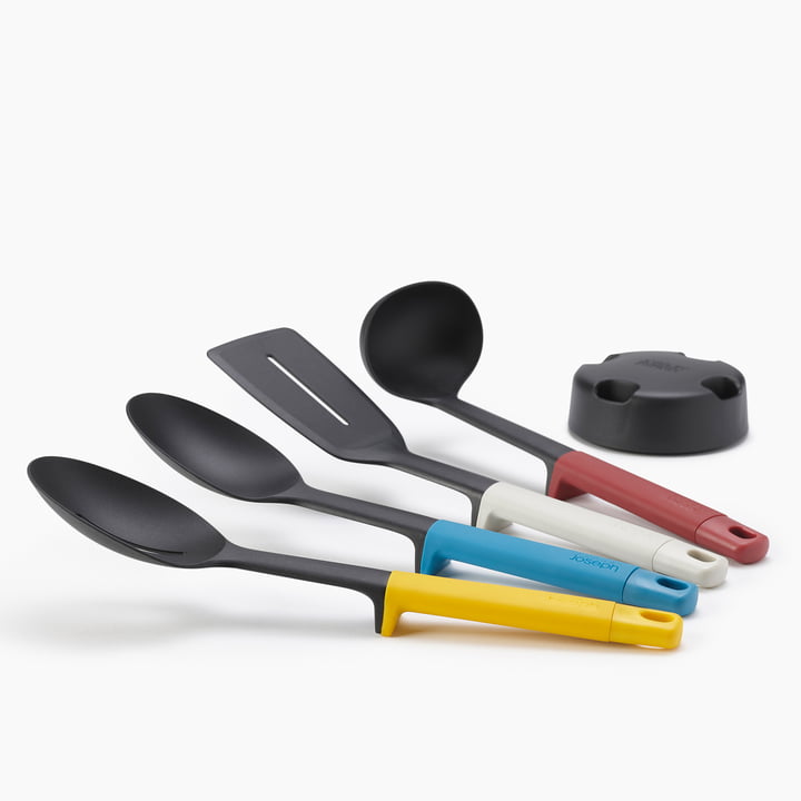 Elevate Slim Set d'ustensiles de cuisine avec support de Joseph Joseph