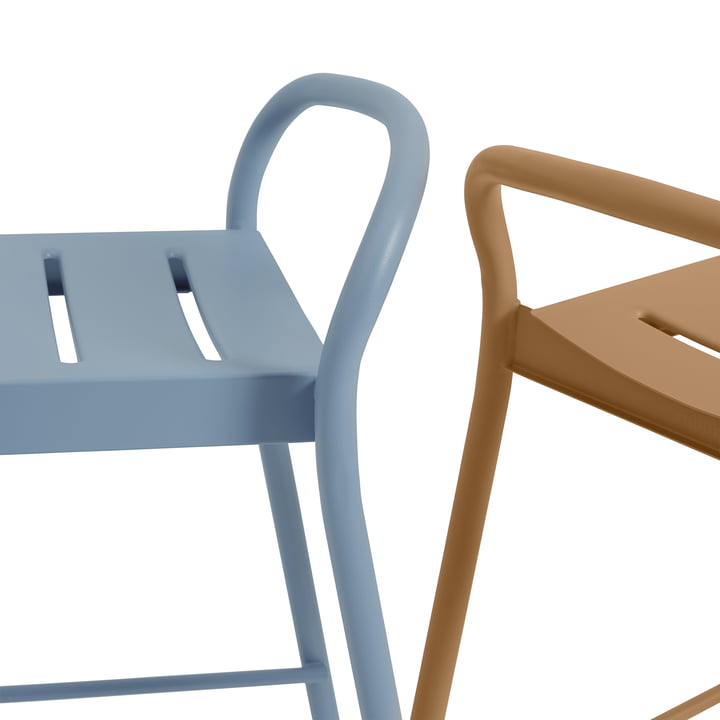 Linear Steel Tabouret de bar Outdoor de Muuto