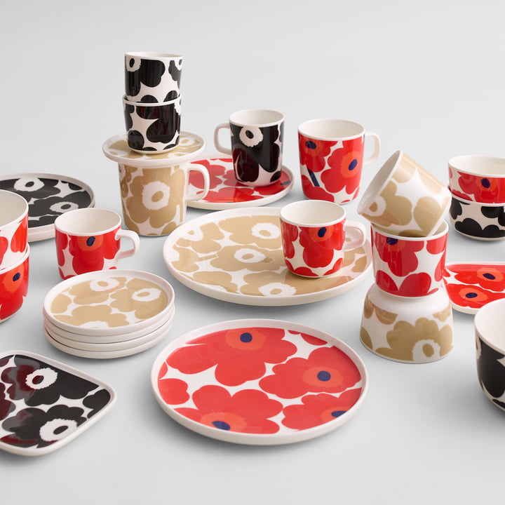 Oiva Unikko Vaisselle de Marimekko