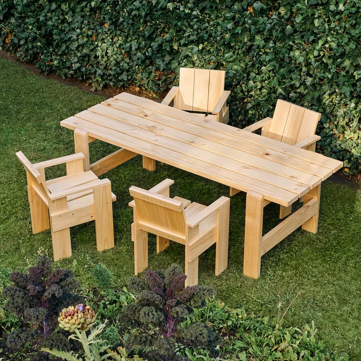 Crate Lounge Chair de HAY