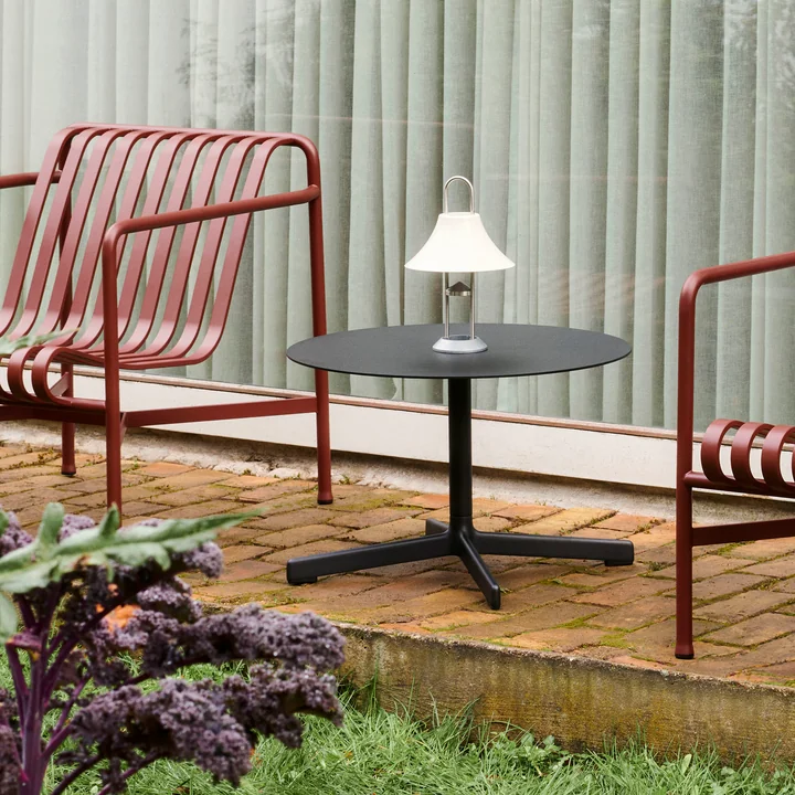 Neu Table d'appoint, Ø 60cm, anthracite de HAY