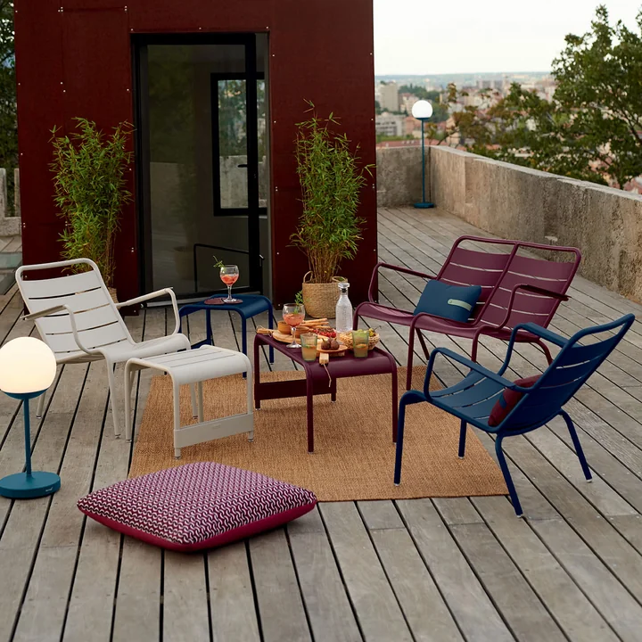 Luxembourg Table basse / repose-pieds de Fermob