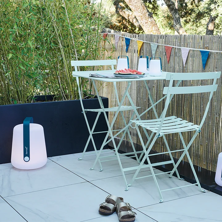 Bistro Chaise et table de Fermob