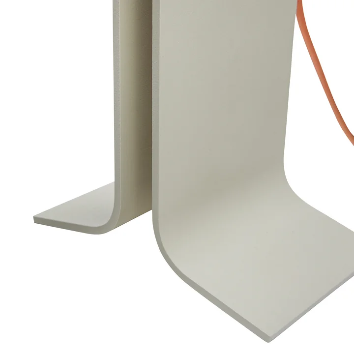 Crea Lampe de table LED, sable / orange de Hübsch Interior