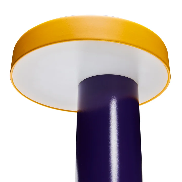 Magic Lampe de table LED, lilas / pétrole / orange / jaune de Hübsch Interior