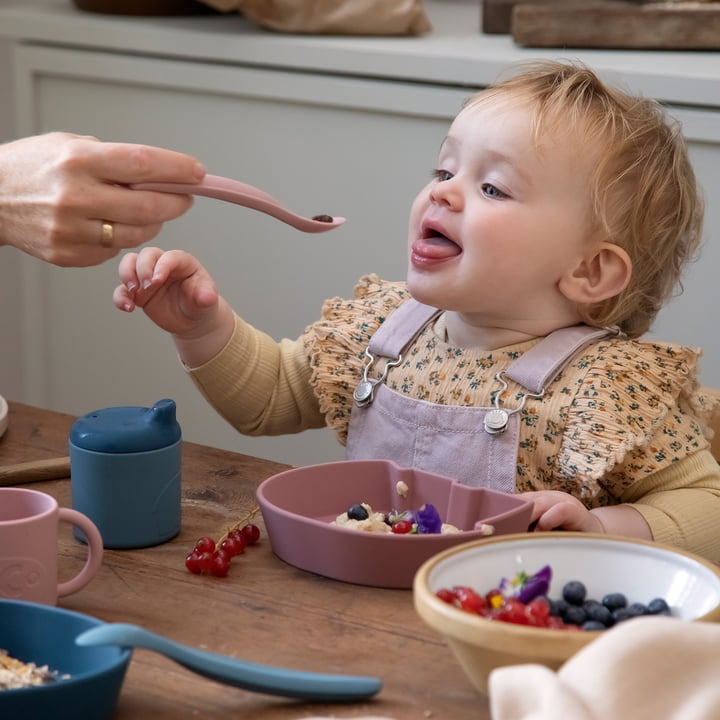 La cuillère en silicone de Sebra