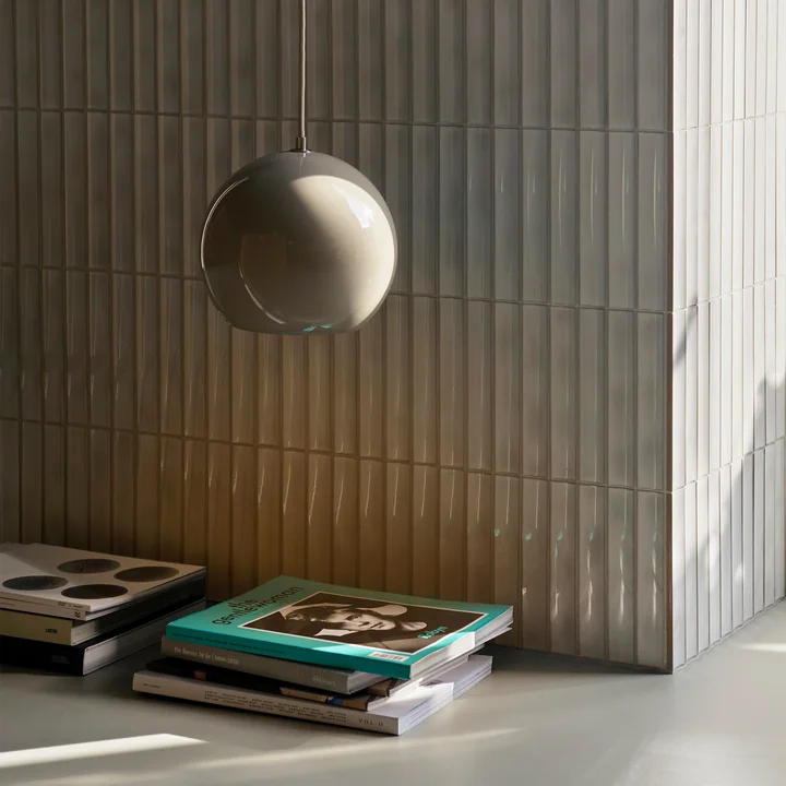 & Tradition - Topan VP6 Lampe à suspendre, gris-beige